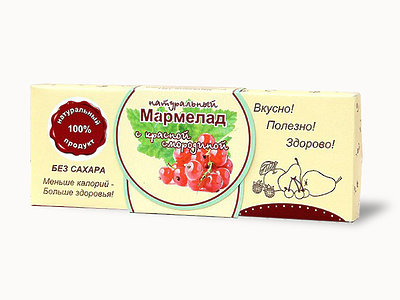 №2 Мармелад натуральный "Красная смородина" 140г в Камень-на-Оби